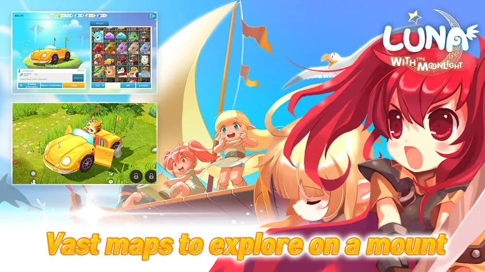 Screenshot of the LunaM: My game