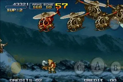 Screenshot of the METAL SLUG 3 game