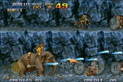 Screenshot of the METAL SLUG 3 game