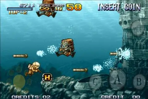 Screenshot of the METAL SLUG 3 game