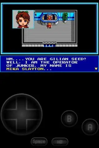 Screenshot of the MSX.emu app
