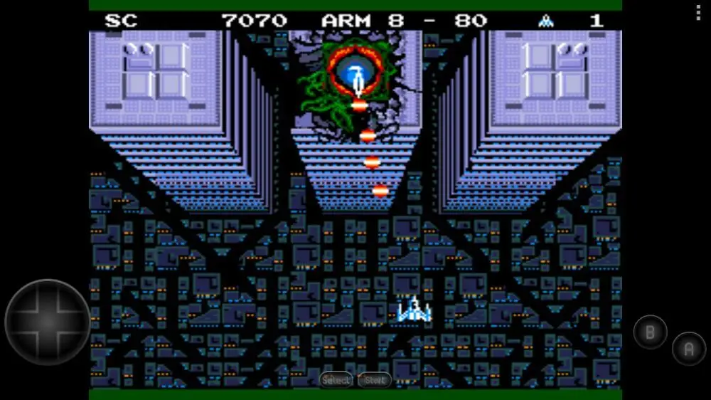 Screenshot of the MSX.emu app