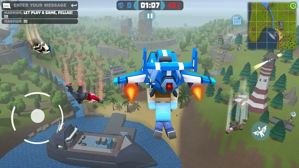 Screenshot of the Mad GunZ game