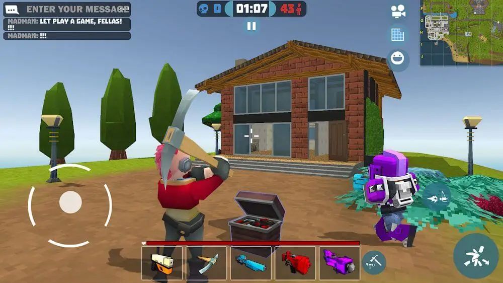 Screenshot of the Mad GunZ game
