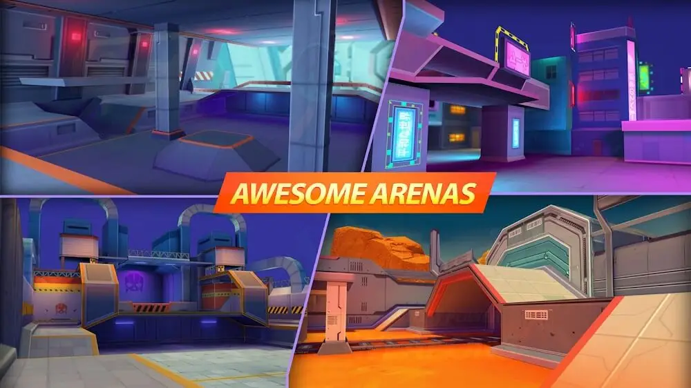 Screenshot of the Mad Heroes game