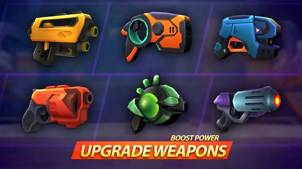 Screenshot of the Mad Heroes game