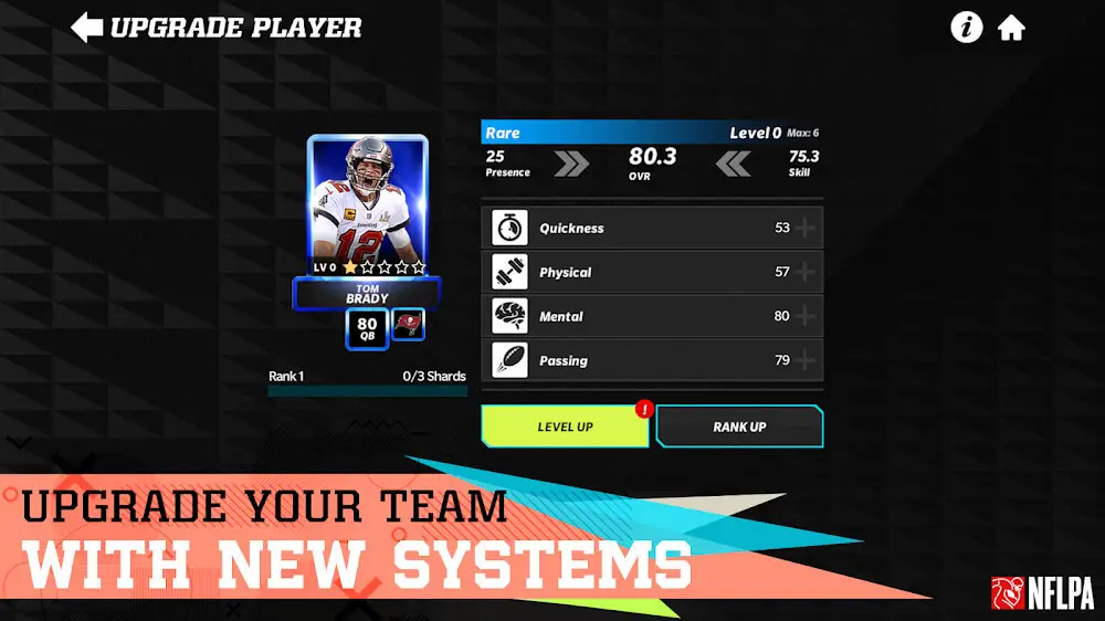 Screenshot of the Madden NFL 22 Mobile Football game