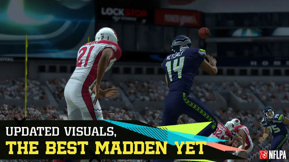 Screenshot of the Madden NFL 22 Mobile Football game