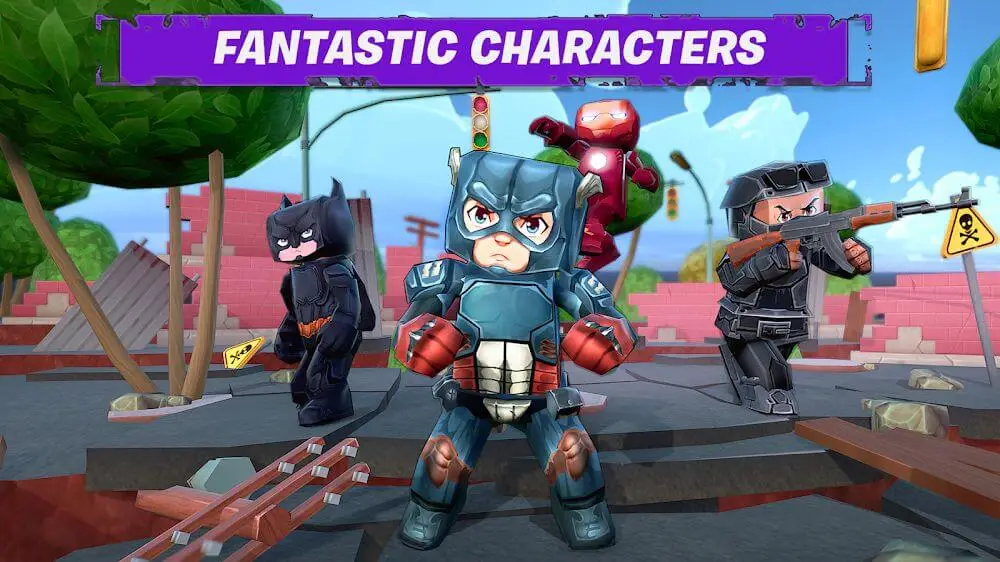 Screenshot of the Madness Cubed: Survival shooter game