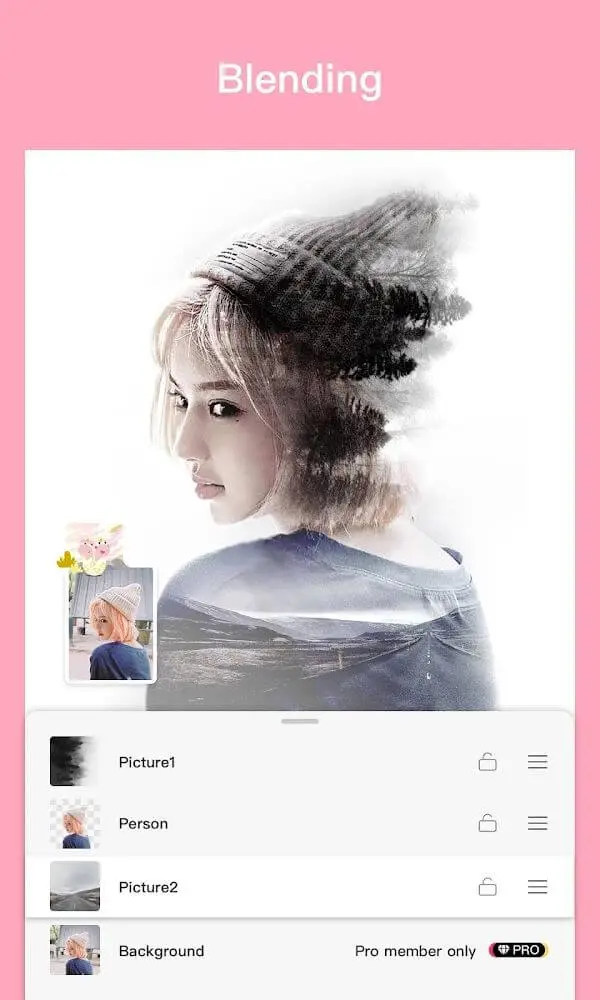 Screenshot of the Makaron app