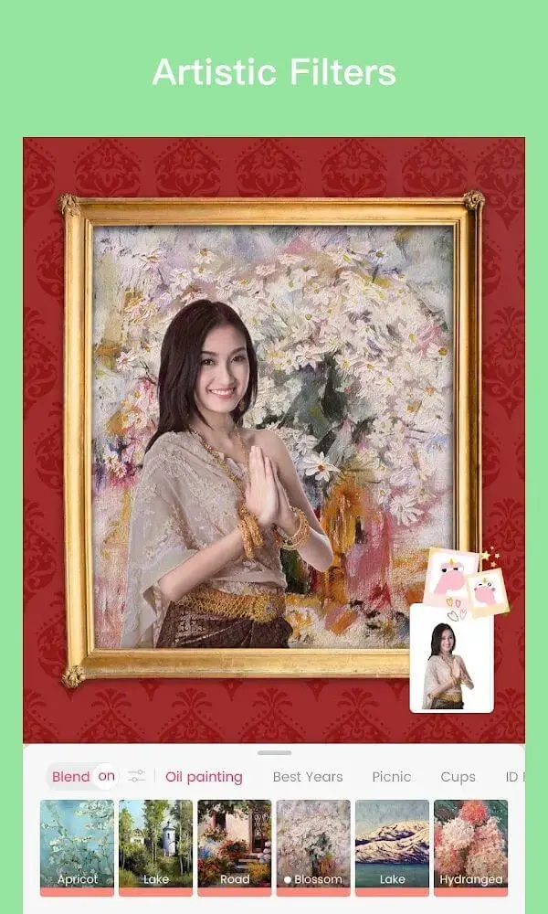 Screenshot of the Makaron app