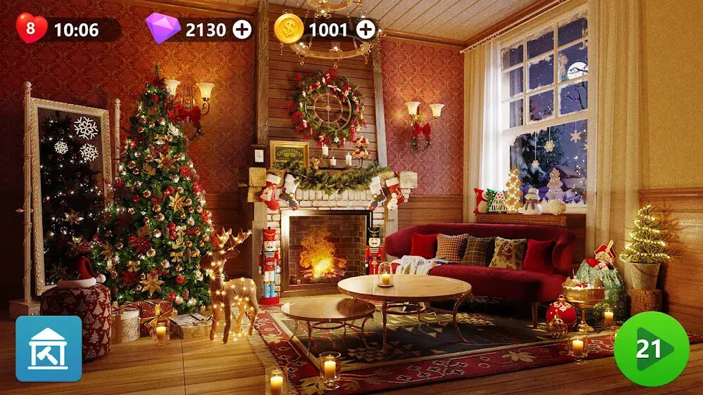 Screenshot of the Makeover Master: Zen Match game