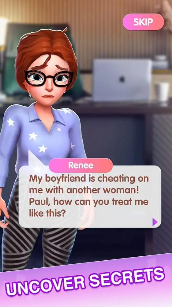 Screenshot of the Makeup Fantasy app