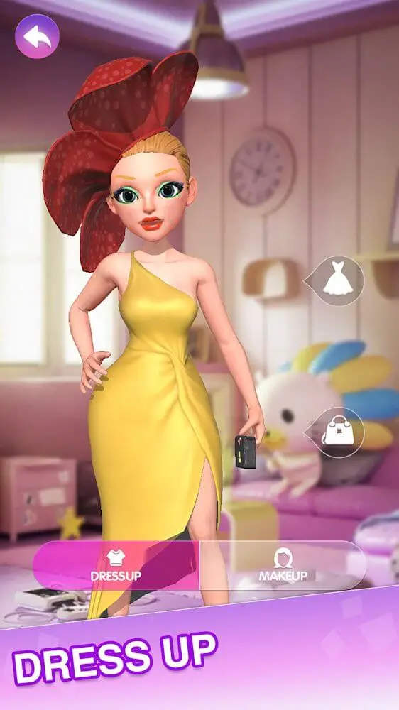 Screenshot of the Makeup Fantasy app