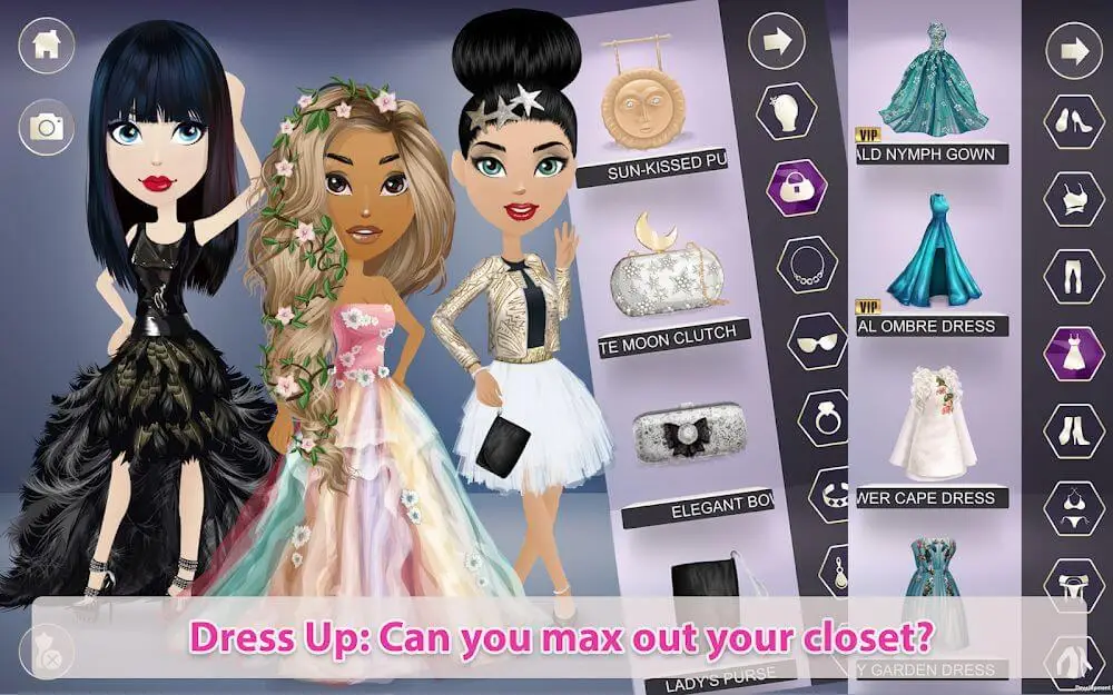 Screenshot of the Mall World game