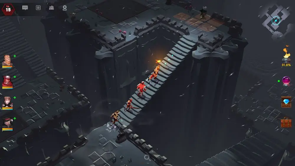 Screenshot of the Man or Vampire game