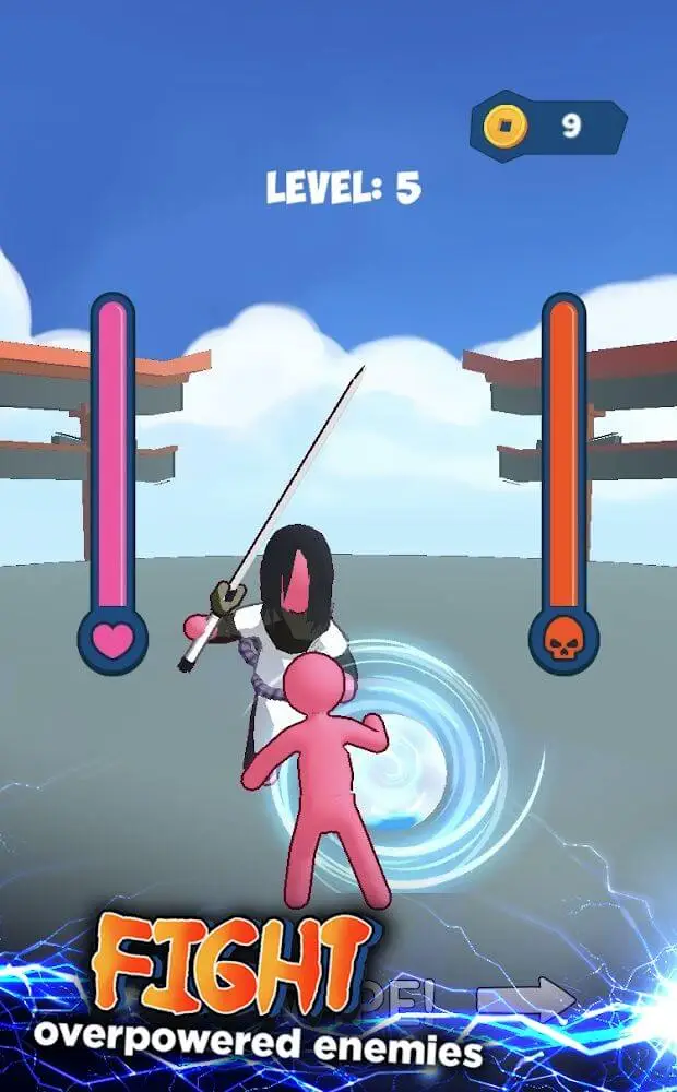 Screenshot of the Manga Run: Rasengan! app