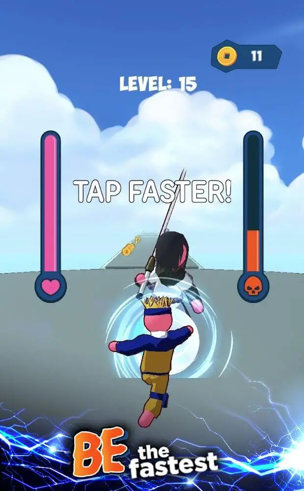 Screenshot of the Manga Run: Rasengan! app