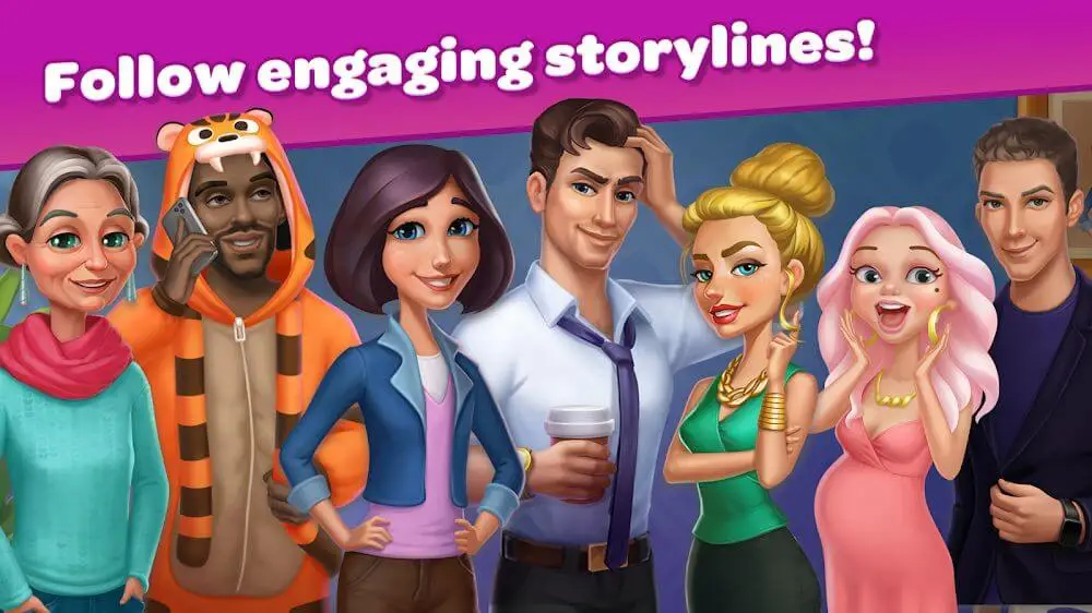 Screenshot of the Mary's Life: A Makeover Story game