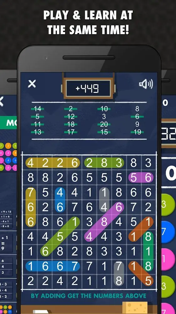 Screenshot of the Math Games PRO app