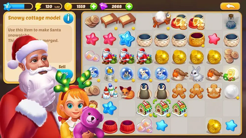 Screenshot of the Merge Home game