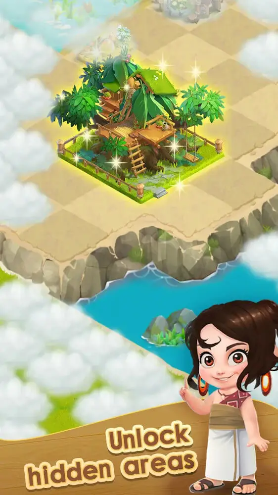 Screenshot of the Merge Islands app