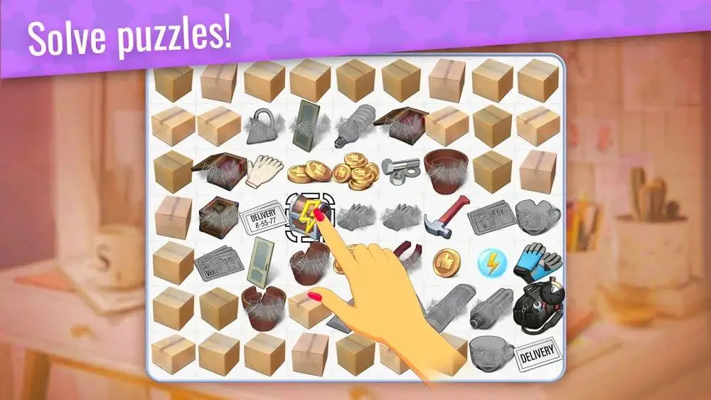 Screenshot of the Merge and Mansions game