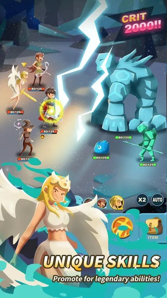 Screenshot of the Mighty Knights: Kingdom app
