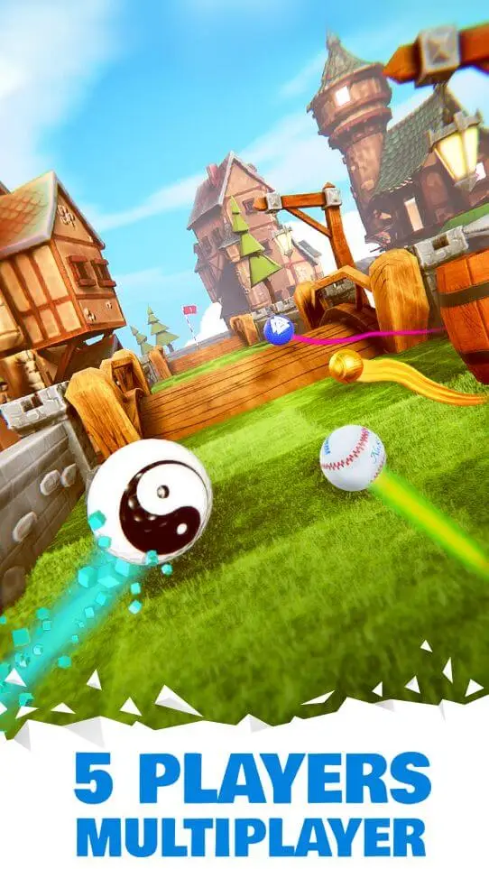 Screenshot of the Mini GOLF Tour app