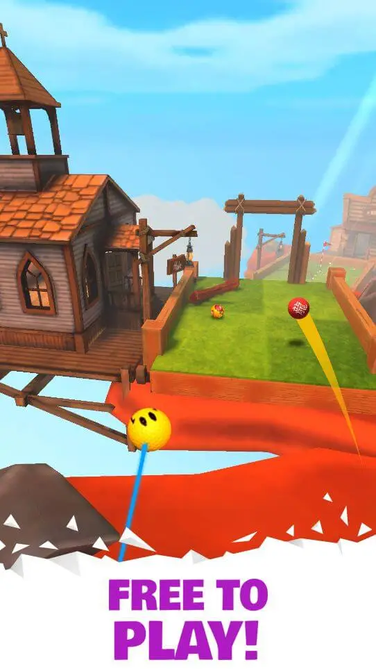 Screenshot of the Mini GOLF Tour app