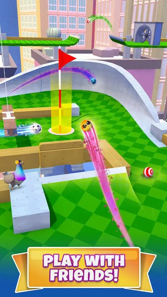 Screenshot of the Mini Golf: Battle Royale app