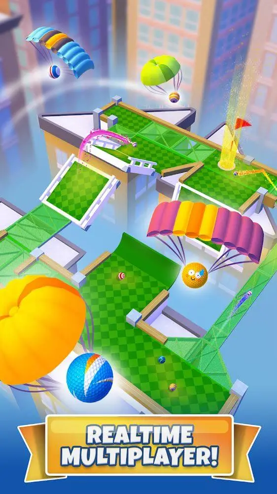 Screenshot of the Mini Golf: Battle Royale app