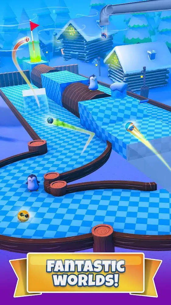 Screenshot of the Mini Golf: Battle Royale app