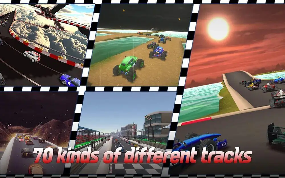 Screenshot of the Minicar Drift game