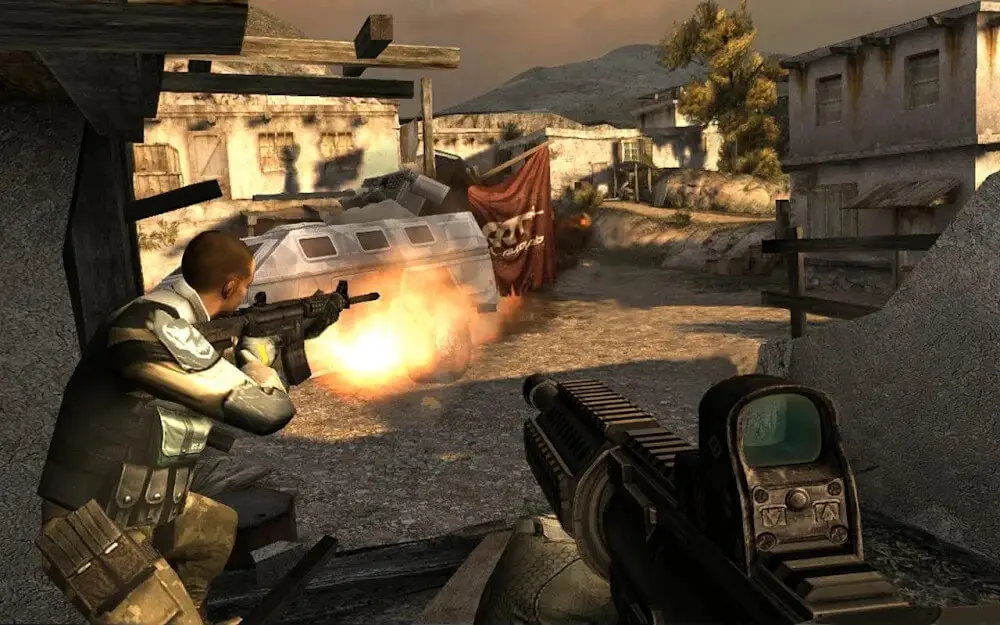 Screenshot of the Modern Combat 3 game