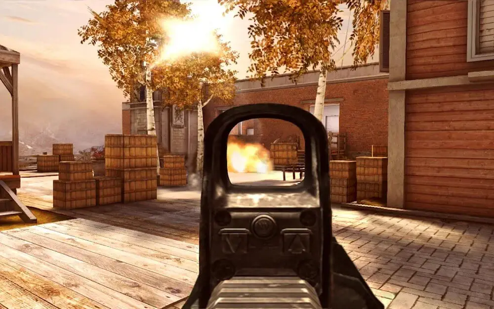 Screenshot of the Modern Combat 3 game