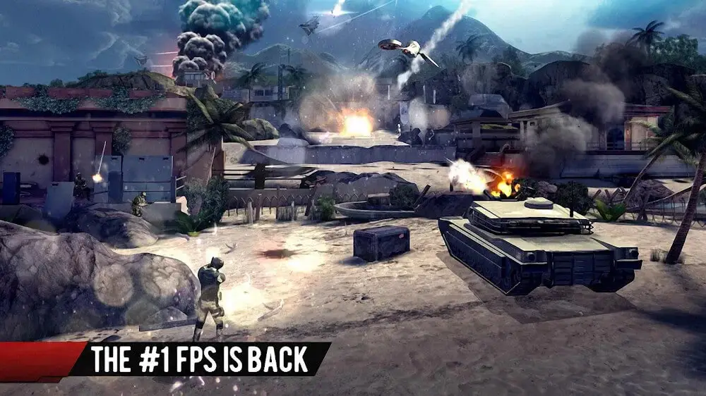 Screenshot of the Modern Combat 4: Zero Hour game