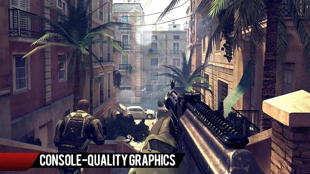 Screenshot of the Modern Combat 4: Zero Hour game