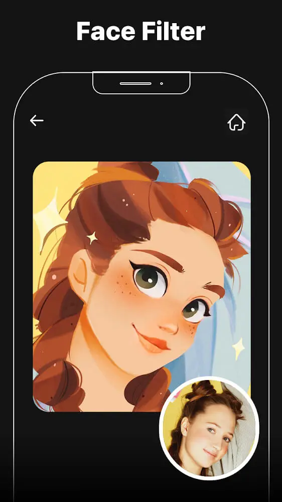 Screenshot of the Mokoroom (Facee) app