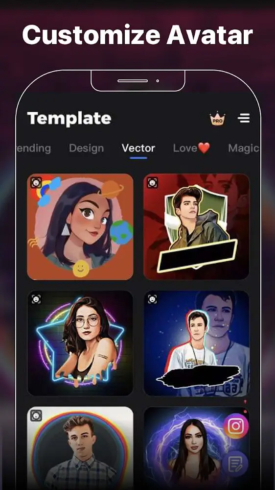 Screenshot of the Mokoroom (Facee) app