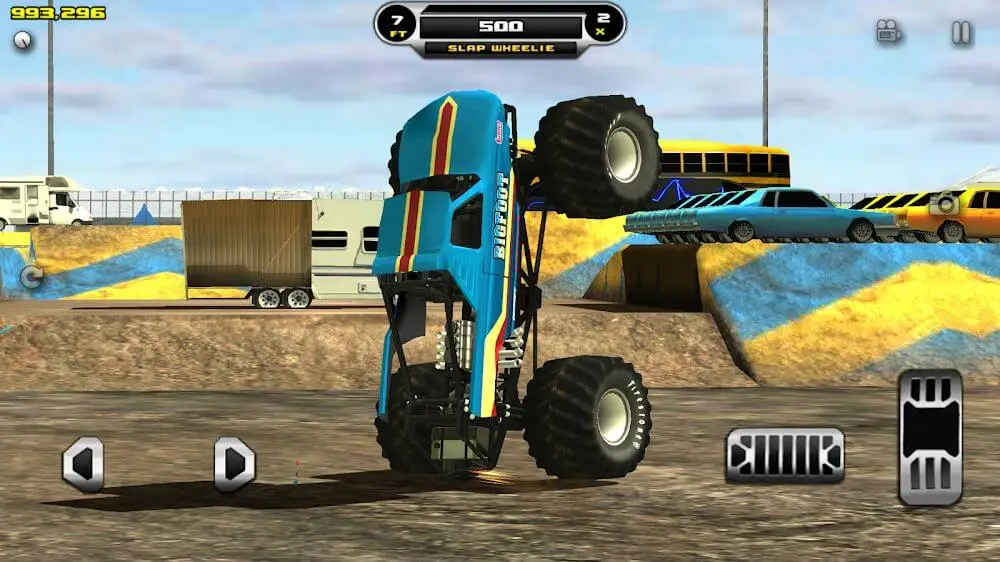 Screenshot of the Monster Truck Destruction game