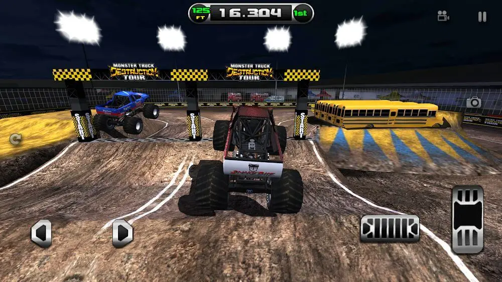 Screenshot of the Monster Truck Destruction game