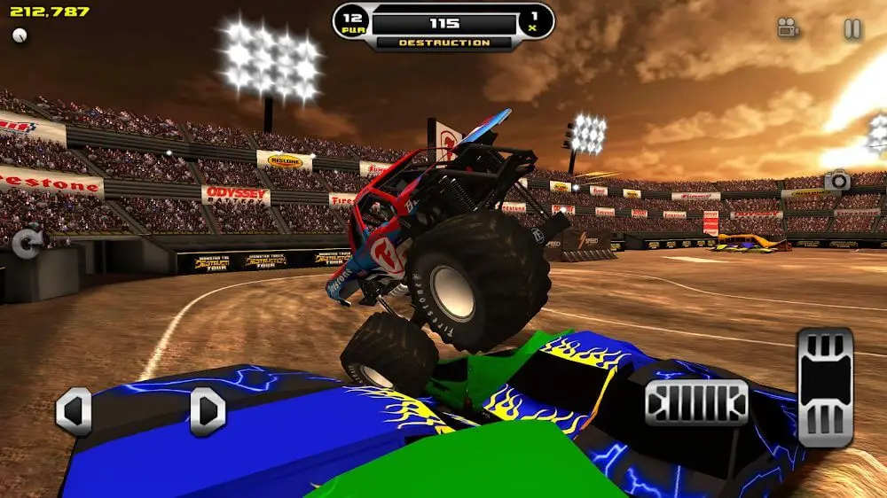 Screenshot of the Monster Truck Destruction game