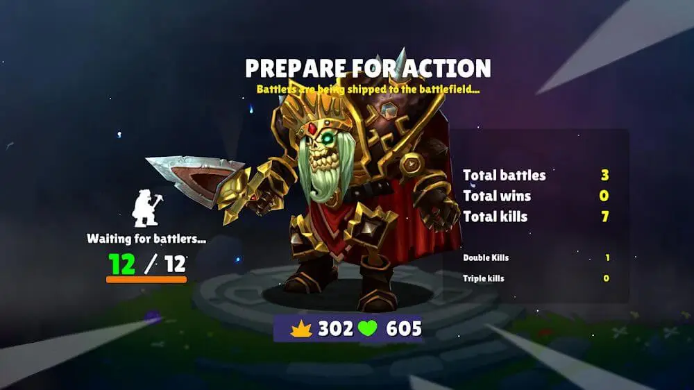 Screenshot of the Monsters.io game