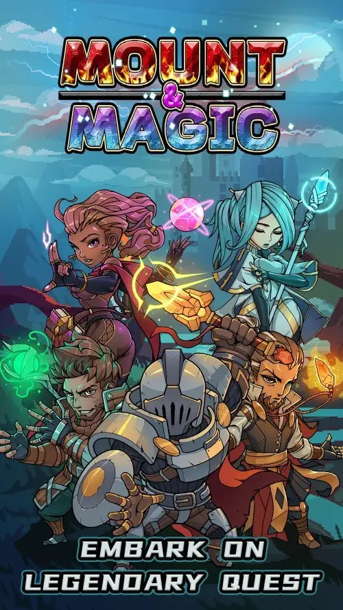 Screenshot of the Mount and Magic app