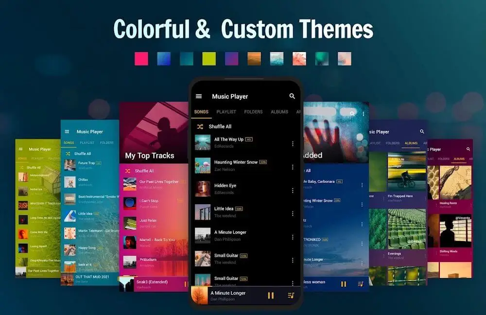 Screenshot of the Music Player by Inshot game