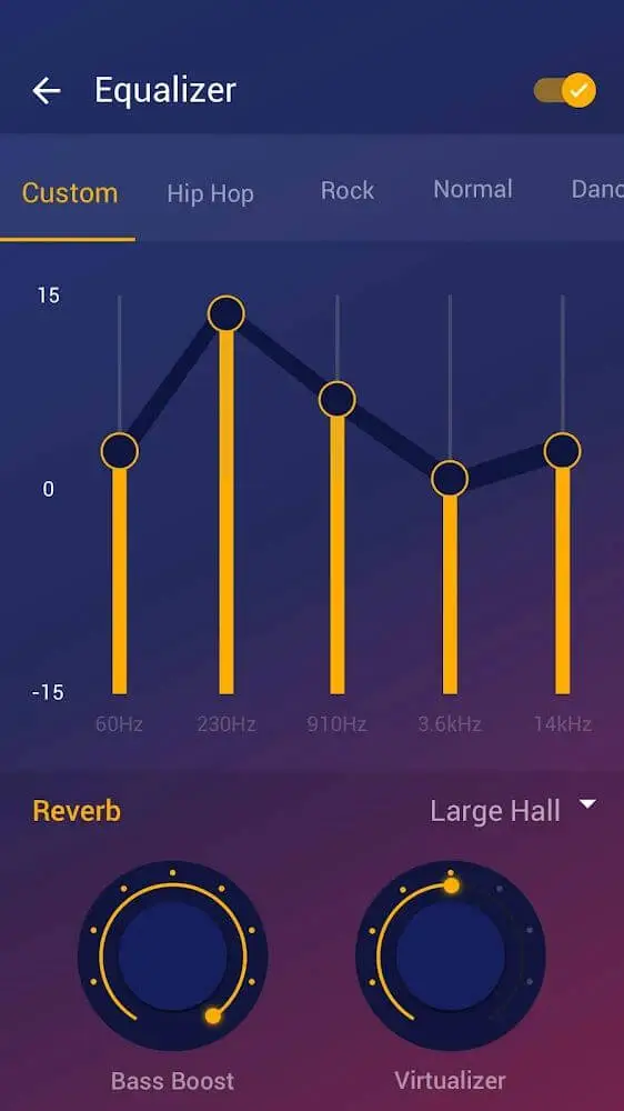 Screenshot of the Music Player by Inshot game