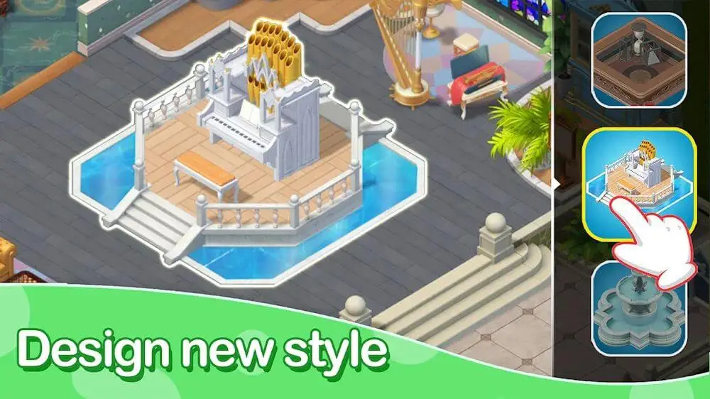 Screenshot of the My Dream Home game