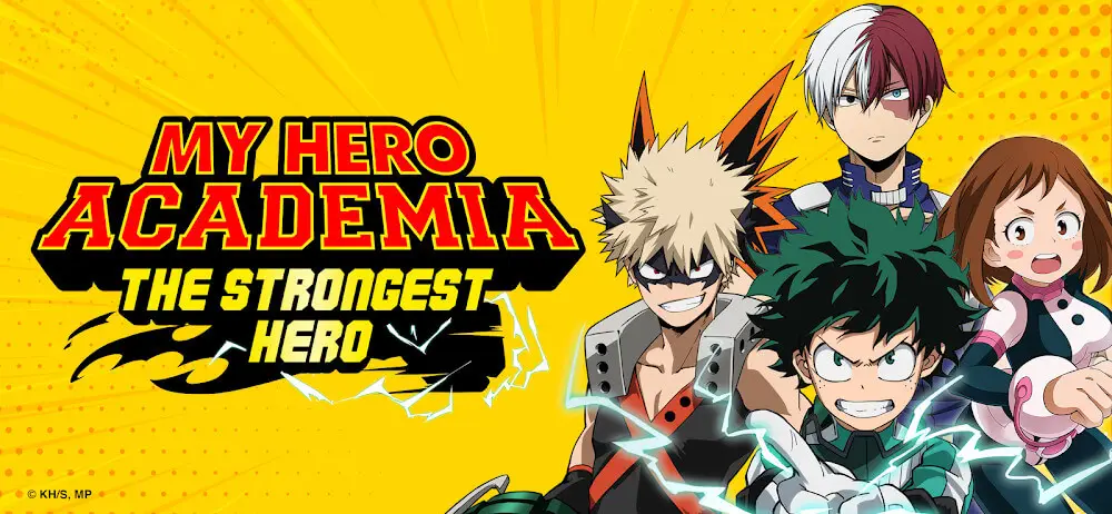 Screenshot of the My Hero Academia game