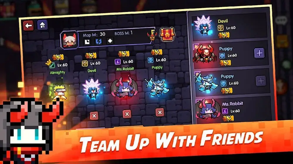 Screenshot of the My Heroes: SEA game